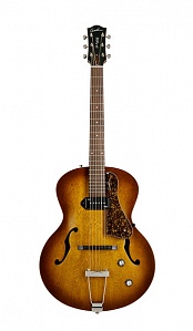 031986 5th Avenue Kingpin P90 Cognac Burst Полуакустическая гитара, арктоп, Godin