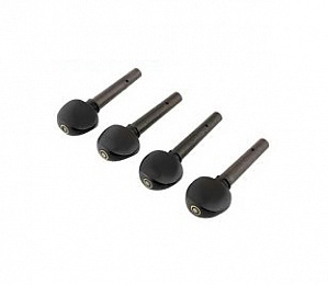 CP04E-4/4 Колок для виолончели, с глазком, черное дерево, WBO