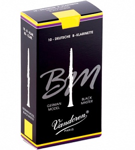 CR1825 Трость для кларнета  (немецкая система) Bb BLACK MASTER №2,5. 1 шт. Vandoren