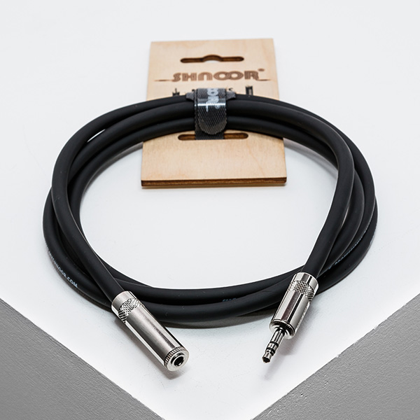 MJEXT-S-10m Удлинитель для наушников 3,5мм male - 3,5мм female (стерео), 10м, SHNOOR
