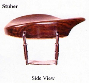 VC06Rh-4/4 Подбородник для скрипки, модель Stuber, крепление Hill, палисандр, WBO