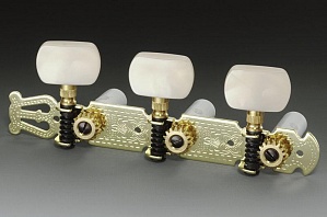 10392052 LSMS 1 Комплект колковой механики для классической гитары, лира, Schaller