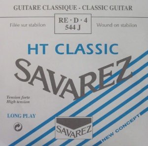 (LUT) 544J HT Classic Отдельная 4-я струна для классической гитары, сильное натяжение, Savarez
