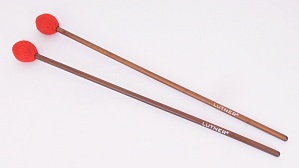 MM3 Палочки для маримбы, длина 406мм, диаметр наконечника 34мм. Lutner