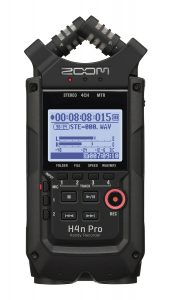 H4nPro/BLK Портативный рекордер с двумя микрофонными входами. Zoom
