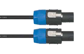 CN2-20 Кабель акустический, SPEAKON, AWG 14, 6.1м, Leem
