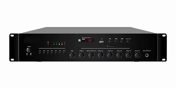 LAM6120B Усилитель мощности трансляционный, 120Вт, LAudio