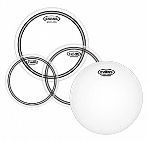 EPP-EC2SHDD-F EC2S Clear Fusion Набор пластиков для малого и том барабана (10, 12, 14") + 14", Evans