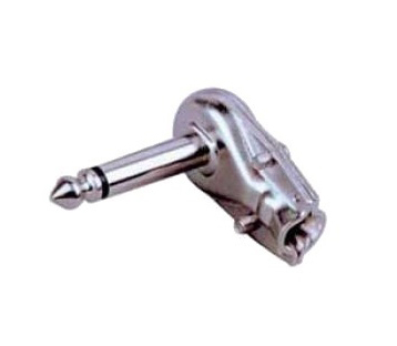 CC143 Разъем на кабель 1/4” Male (6,35мм) угловой, моно, Soundking