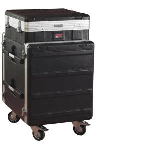 (INV) GATOR GRC-10X12 PU - рэковый кейс,пластик,10U верх, 12U низ, компактный, легкий доступ к кабелям