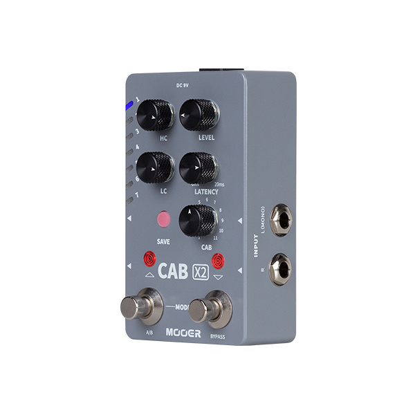 M724 Cab X2 Педаль эффектов, Mooer