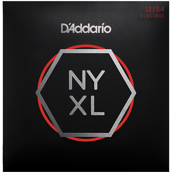NYXL1254 NYXL Комплект струн для электрогитары, никелированные, Heavy, 12-54, D'Addario