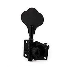 MHB-01-BK-4L Колки для бас-гитары 4л, черные, Metallor