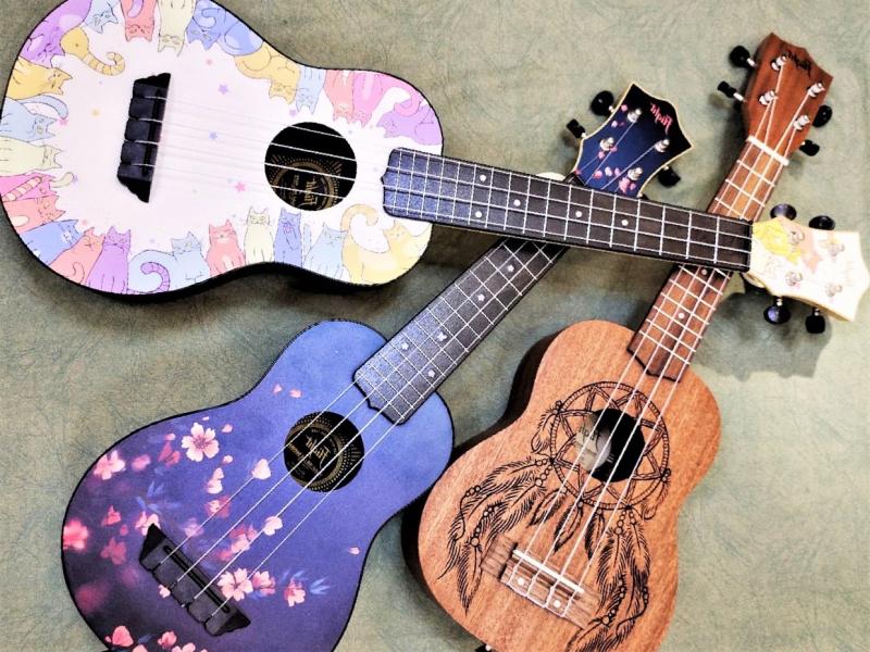 Большое поступление укулеле