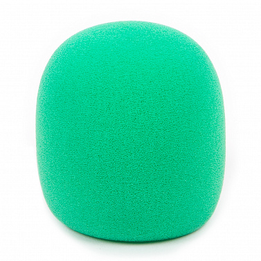 WS35GR ветрозащита "колпачок" для студийных микрофонов диаметром  35-40 мм. Цвет - зеленый. FORCE