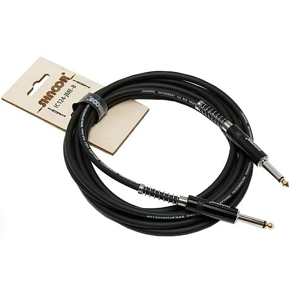 IC124-JMe-B-6m Кабель инструментальный, 6.35мм моно, 6м, SHNOOR