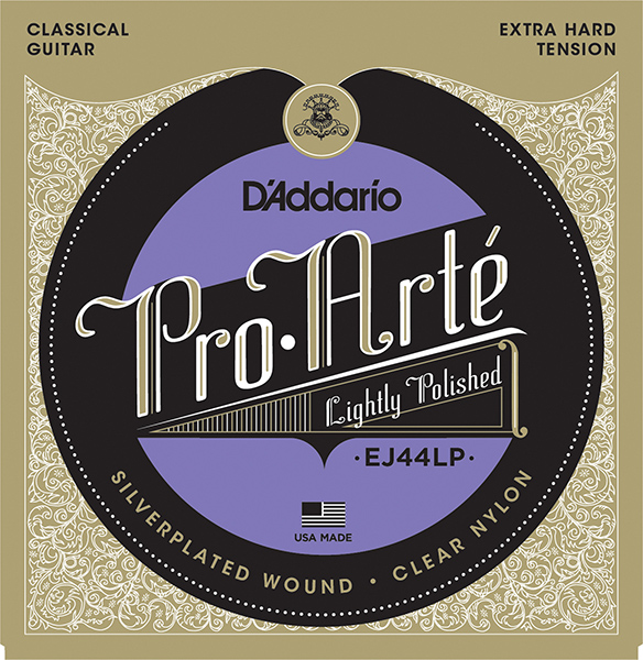 EJ44LP Pro-Arte Composite Комплект струн для классической гитары, очень сильное натяжение, D'Addario