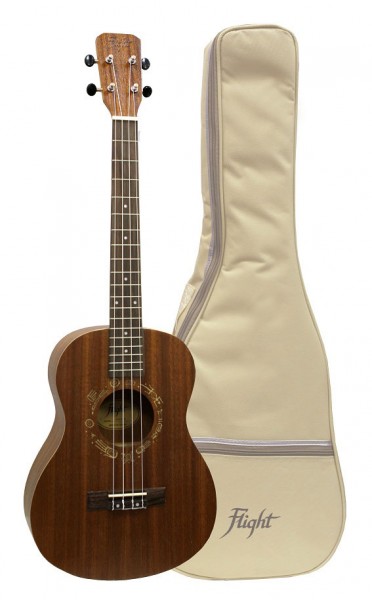 NUB 310 Укулеле, баритон, корпус - сапеле, чехол в комплекте, FLIGHT