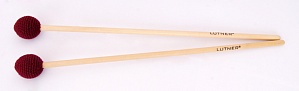 MM12 Палочки для маримбы, длина 380мм, диаметр наконечника 33мм.  Lutner
