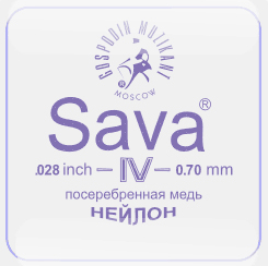 SV-28D Отдельная 4-я струна классической гитары, нейлон/посеребренная медь, 028, Господин Музыкант