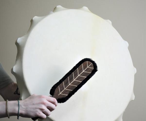 Мастеровые бубны из натуральной кожи