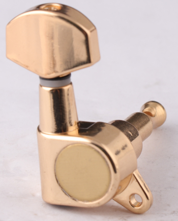 J-02-GD-6L Колки для гитары 6л, золото, Metallor