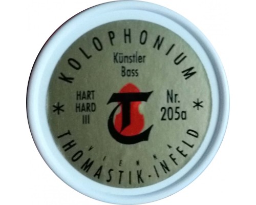 (TDN) THOMASTIK Kolophonium 205A/III Kuenstler hart fuer KOntrabass, канифоль для контрабаса
