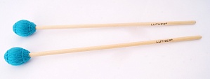 MM9 Палочки для маримбы, длина 400мм, диаметр наконечника 36мм.  Lutner
