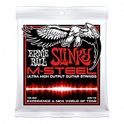 P02915 M-STEEL Skinny Top Heavy Bottom Комплект струн для электрогитары, 10-52, Ernie Ball