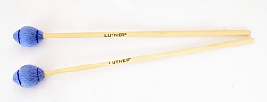 MM6 Палочки для маримбы, длина 400мм, диаметр наконечника 33мм.  Lutner