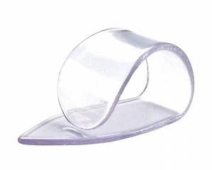 9035R Медиатор на большой палец, средний, прозрачный, Dunlop