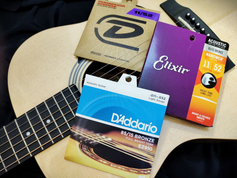 Выбор струн для гитары