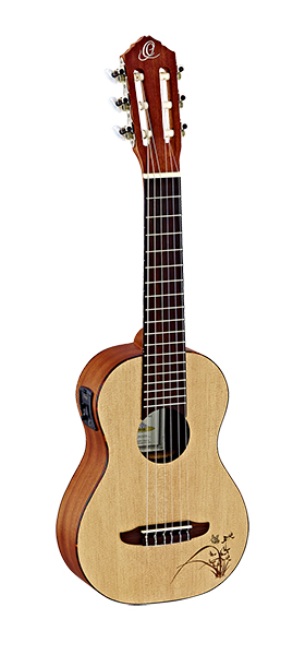 RGL5E Bonfire Series Гиталеле 6-струнный со звукоснимателем, Ortega