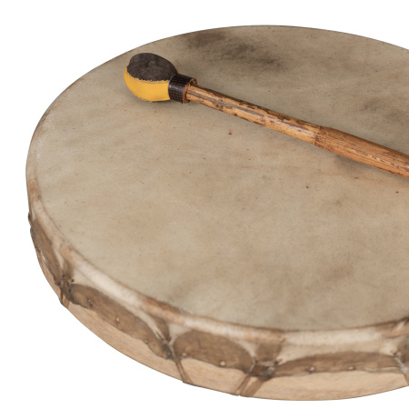 SESHD22B Shaman Drum Бубен шаманский с колотушкой (Индия) 22", кожа буйвола, Sela