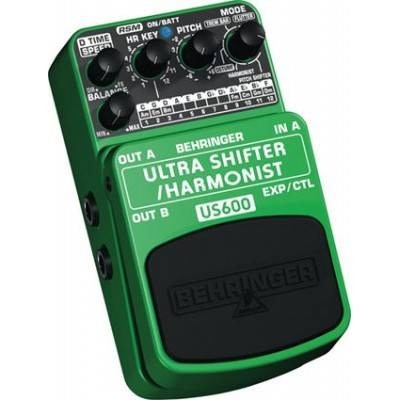 US600 Педаль эффектов изменения тона / многорежимный гармонайзер. BEHRINGER 