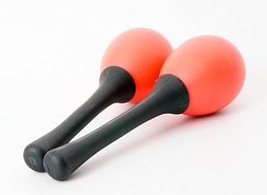 SE4 Маракасы на коротких пластиковых ручках, пара, Разного цвета и массы. DADI