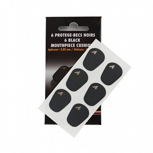 VMCX6+ Наклейка на мундштук, толщина 0,80мм, черная 1шт. Vandoren