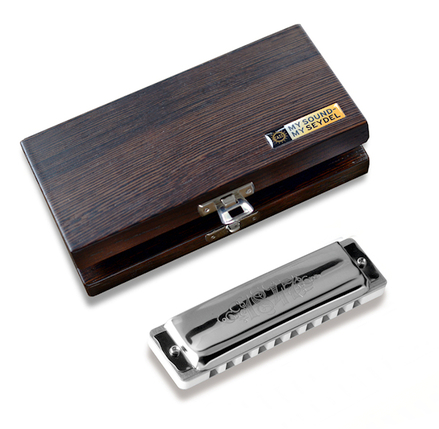 CC16301 1847 Silver C Губная гармошка, в футляре, Seydel Sohne