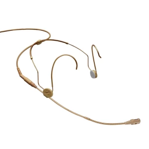 (INV) SENNHEISER HSP 4-EW-3 - минимикрофон с оголовьем для радиосистем evolution, миниджек, бежевый, кард.