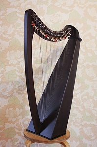HLS2602Kleora Арфа леверсная, 26 струн, Мастерская Прохора Лапина