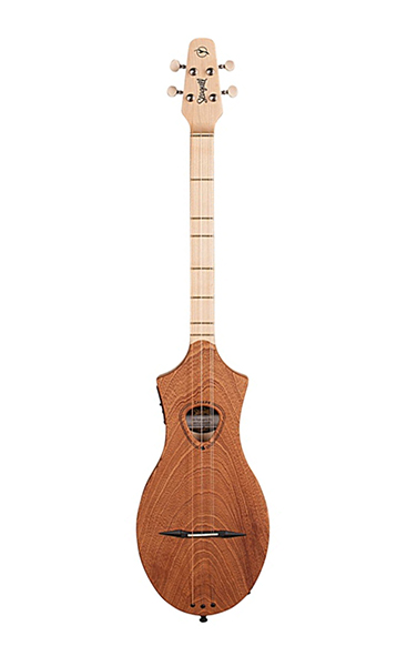 042517 M4 Merlin Mahogany EQ Дульцимер со звукоснимателем, Seagull