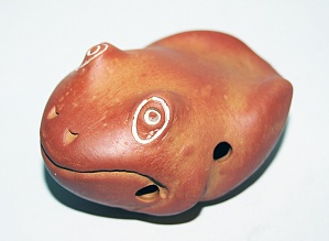 MN-OMS-5 Окарина малая сувенирная Лягушка, Мастерская Никифорова