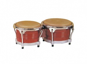 FLT-101 Бонги пластиковые, металлический хромированный каркас 7,5"+ 8,5" Fleet