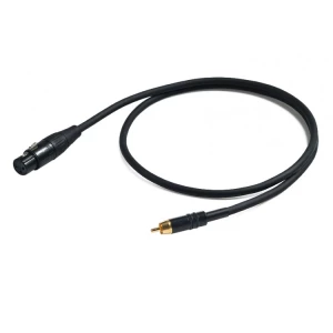 (INV) PROEL CHLP270LU3 - сценический кабель, XLR (мама) <-> RCA (папа), длина - 3м