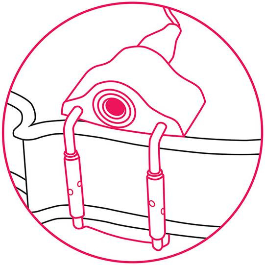 VV-3 Ззвукосниматель для скрипки / альта, пассивный, разъем 1/4' джек, деревянная отделка. KNA 