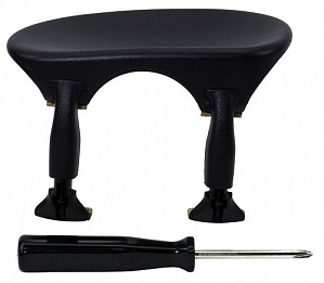 254131 Подбородник для альта, центральный, композит, с отверткой, Wittner