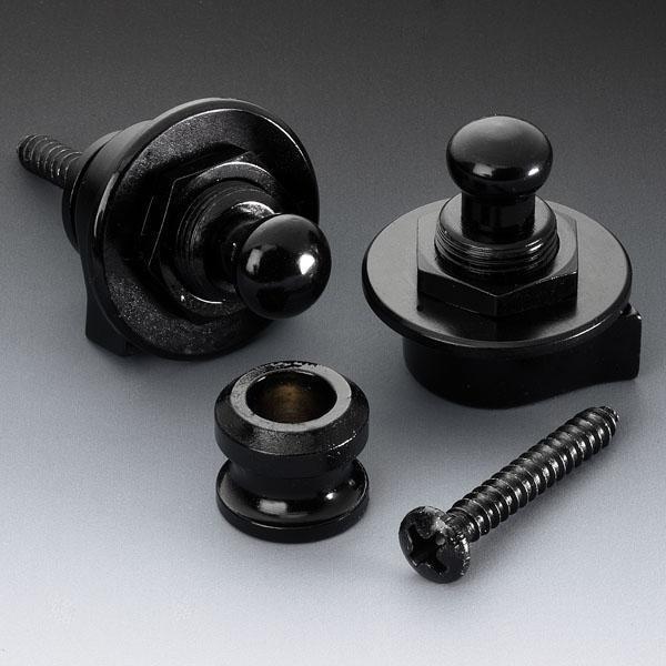 14010401 (1446) Security Lock крепление для ремня с блокировкой для гитары (пара), SCHALLER