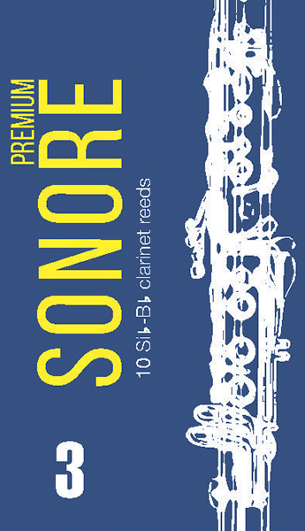 FR16C004 Sonore Трости для кларнета inB/inA № 3, 1 шт, FedotovReeds