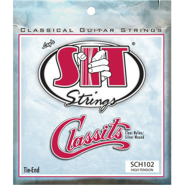 SCH102 (TIE-END) Комплект струн для классической гитары, ClasSITs High Tension. SIT