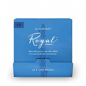 RCB0115 Rico Royal Трость для кларнета Вb, размер 1.5, 1 шт.  Rico